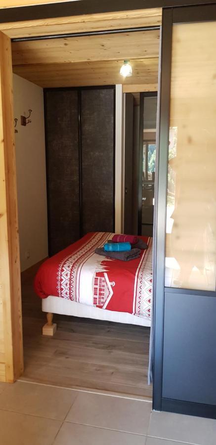 Appartement Cosy Face Aux Aravis 르그랑보르낭 외부 사진