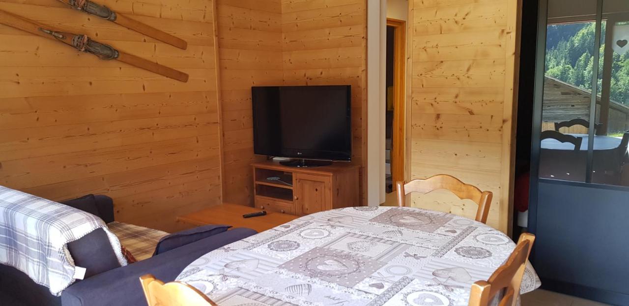 Appartement Cosy Face Aux Aravis 르그랑보르낭 외부 사진