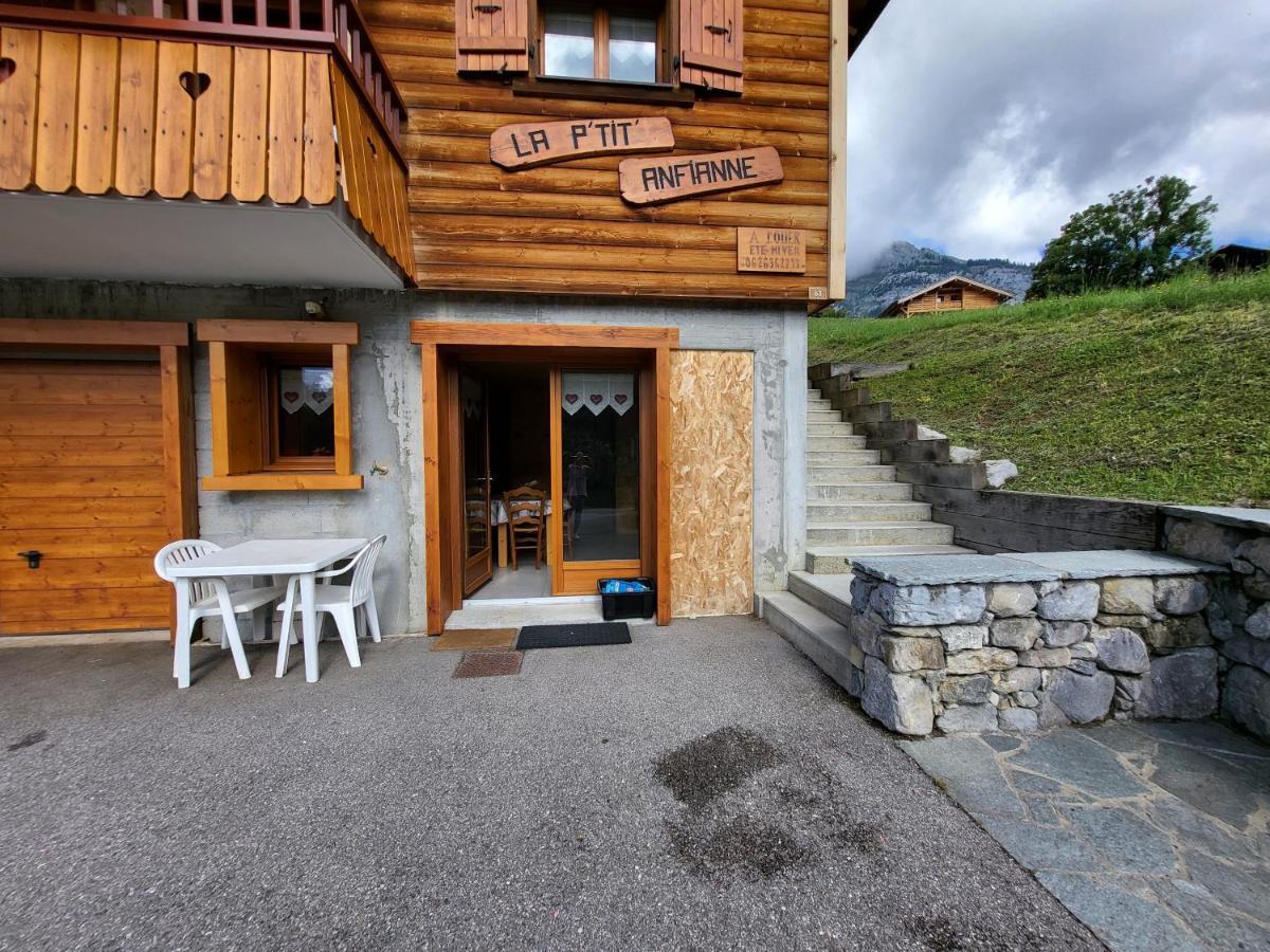 Appartement Cosy Face Aux Aravis 르그랑보르낭 외부 사진