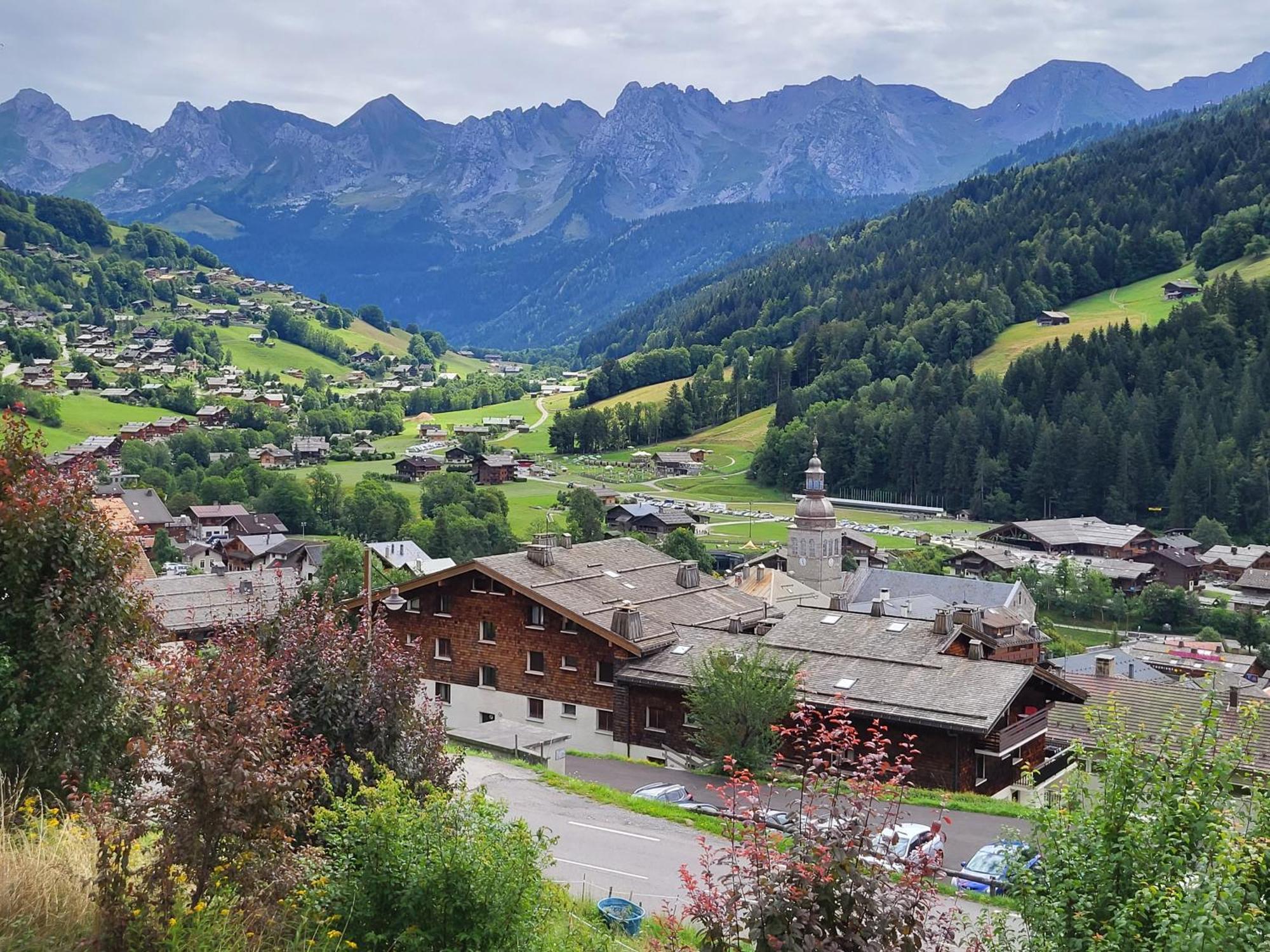 Appartement Cosy Face Aux Aravis 르그랑보르낭 외부 사진