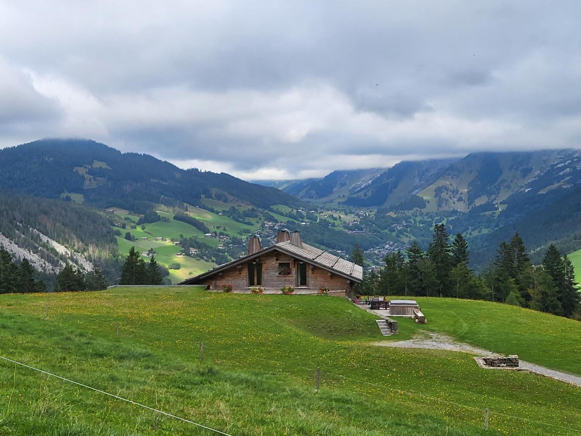 Appartement Cosy Face Aux Aravis 르그랑보르낭 외부 사진