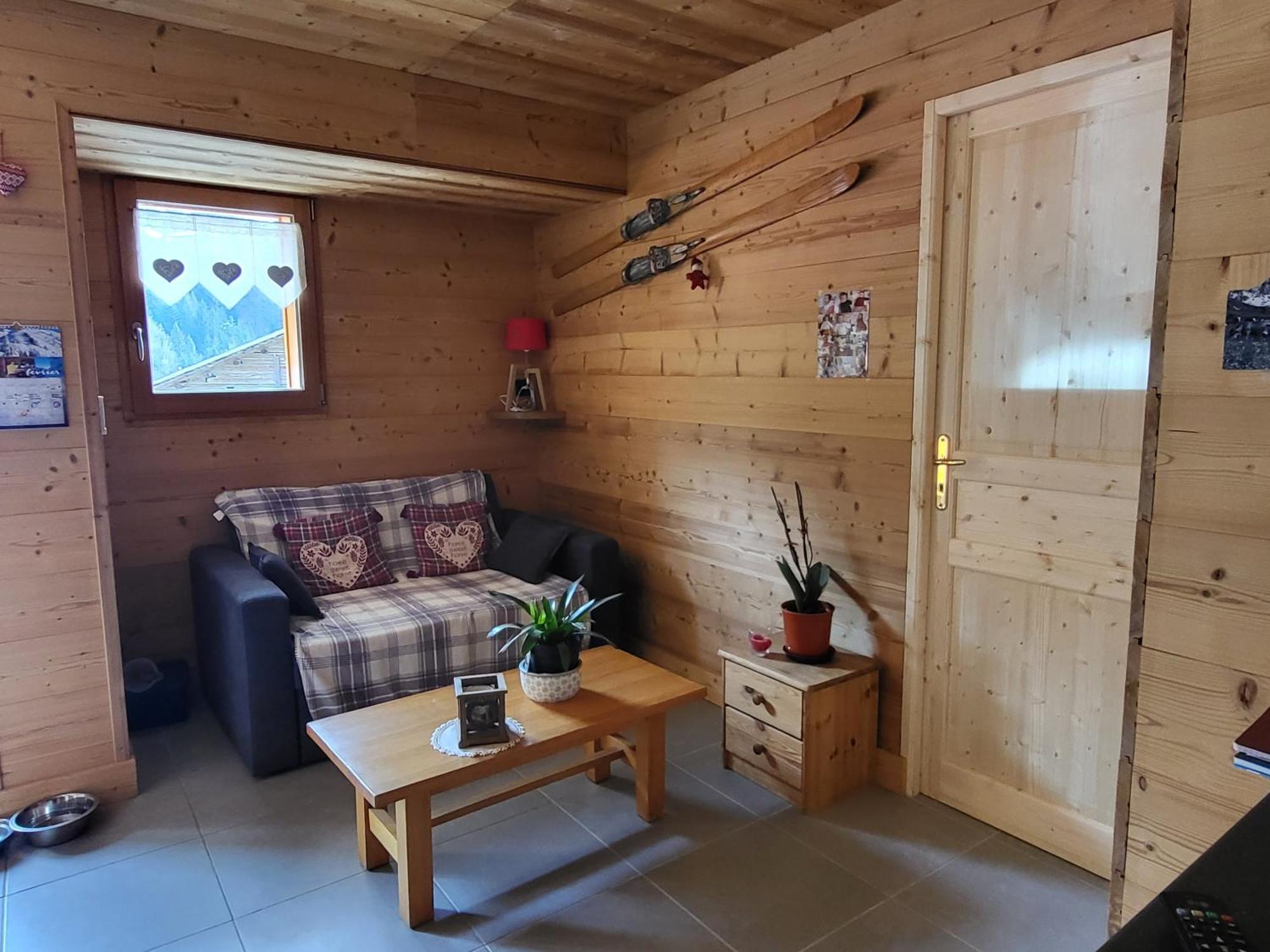 Appartement Cosy Face Aux Aravis 르그랑보르낭 외부 사진
