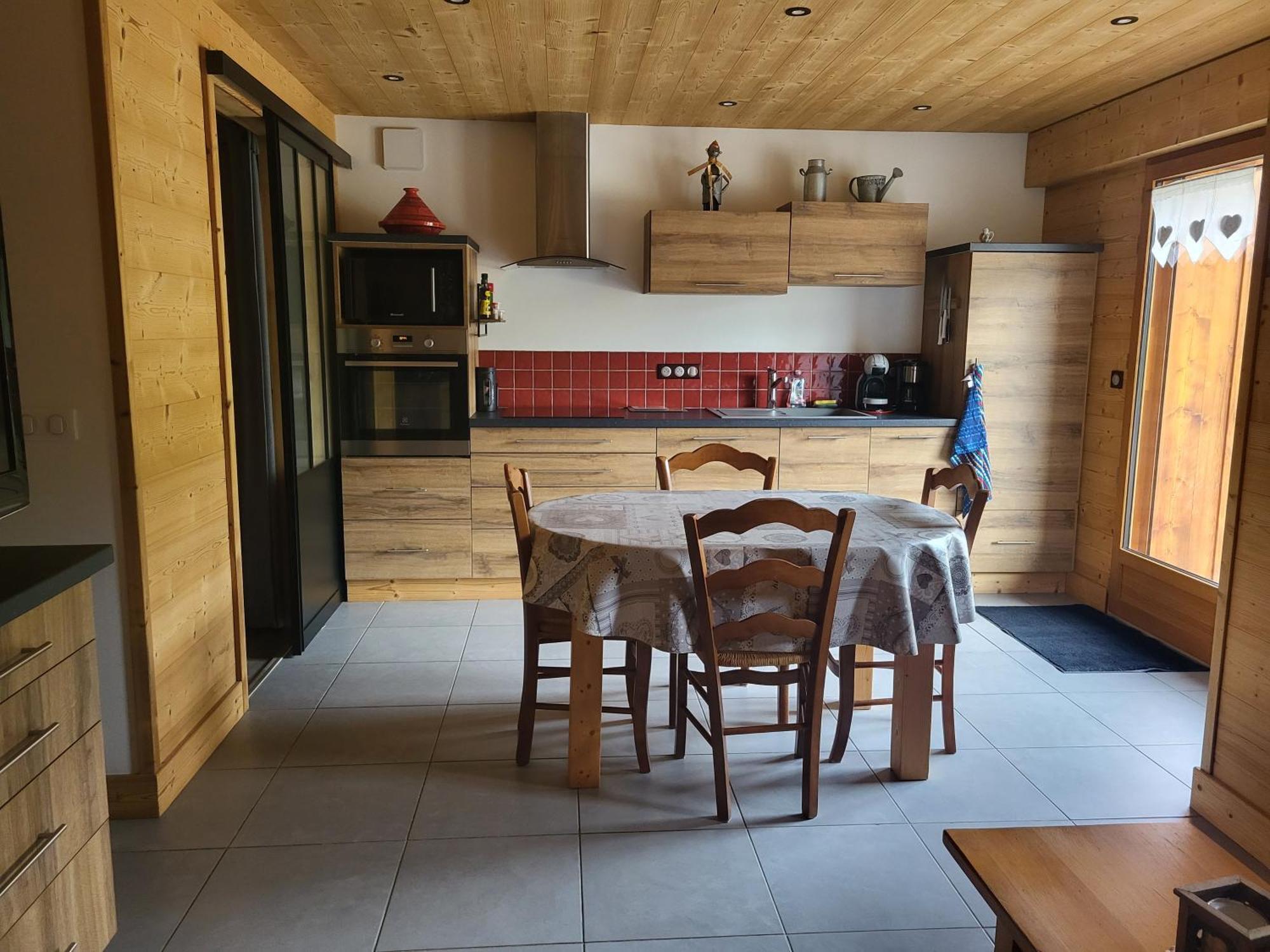 Appartement Cosy Face Aux Aravis 르그랑보르낭 외부 사진