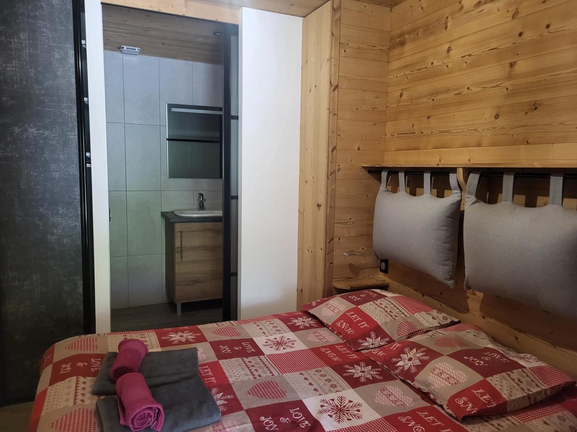 Appartement Cosy Face Aux Aravis 르그랑보르낭 외부 사진