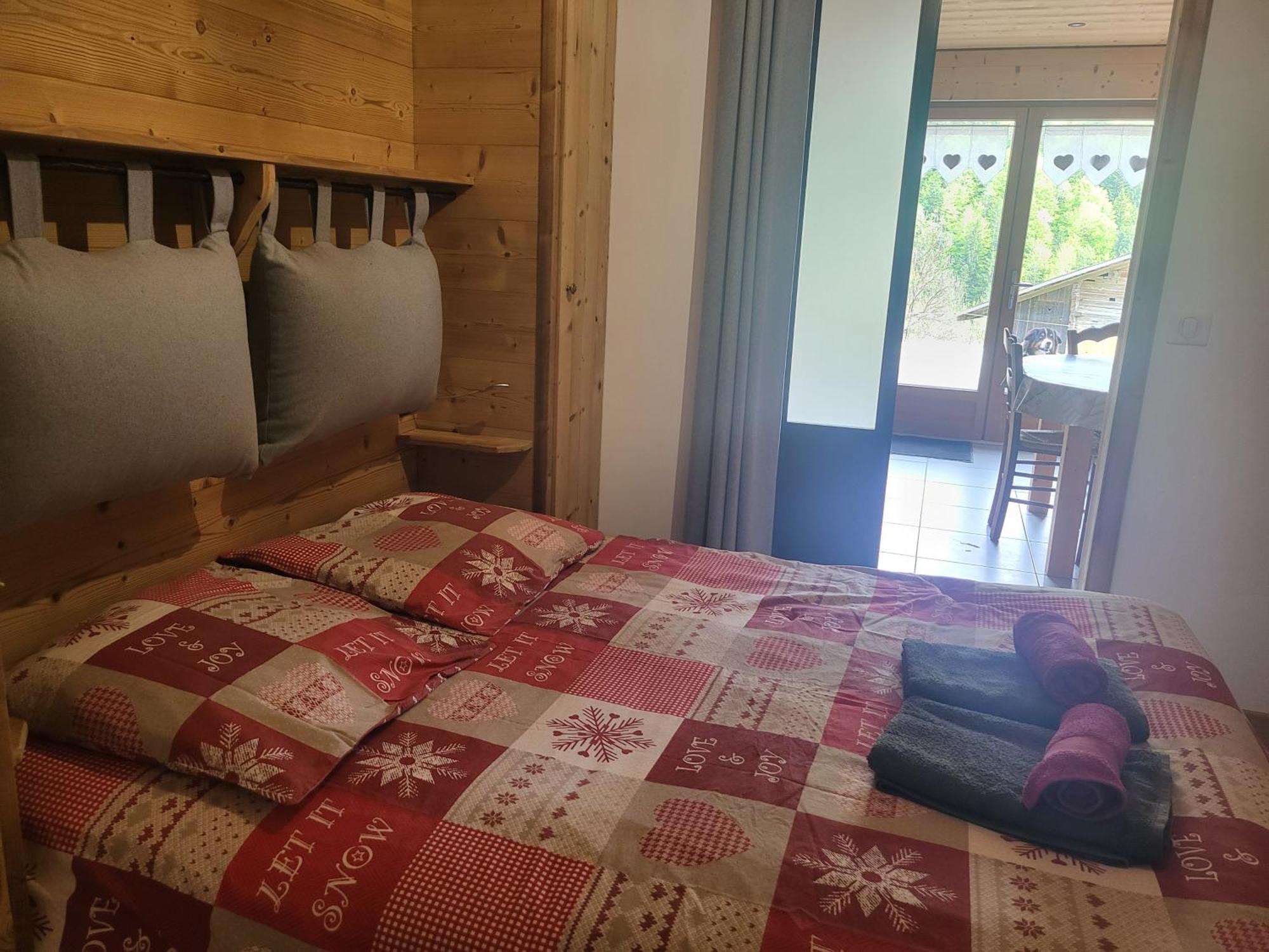 Appartement Cosy Face Aux Aravis 르그랑보르낭 외부 사진