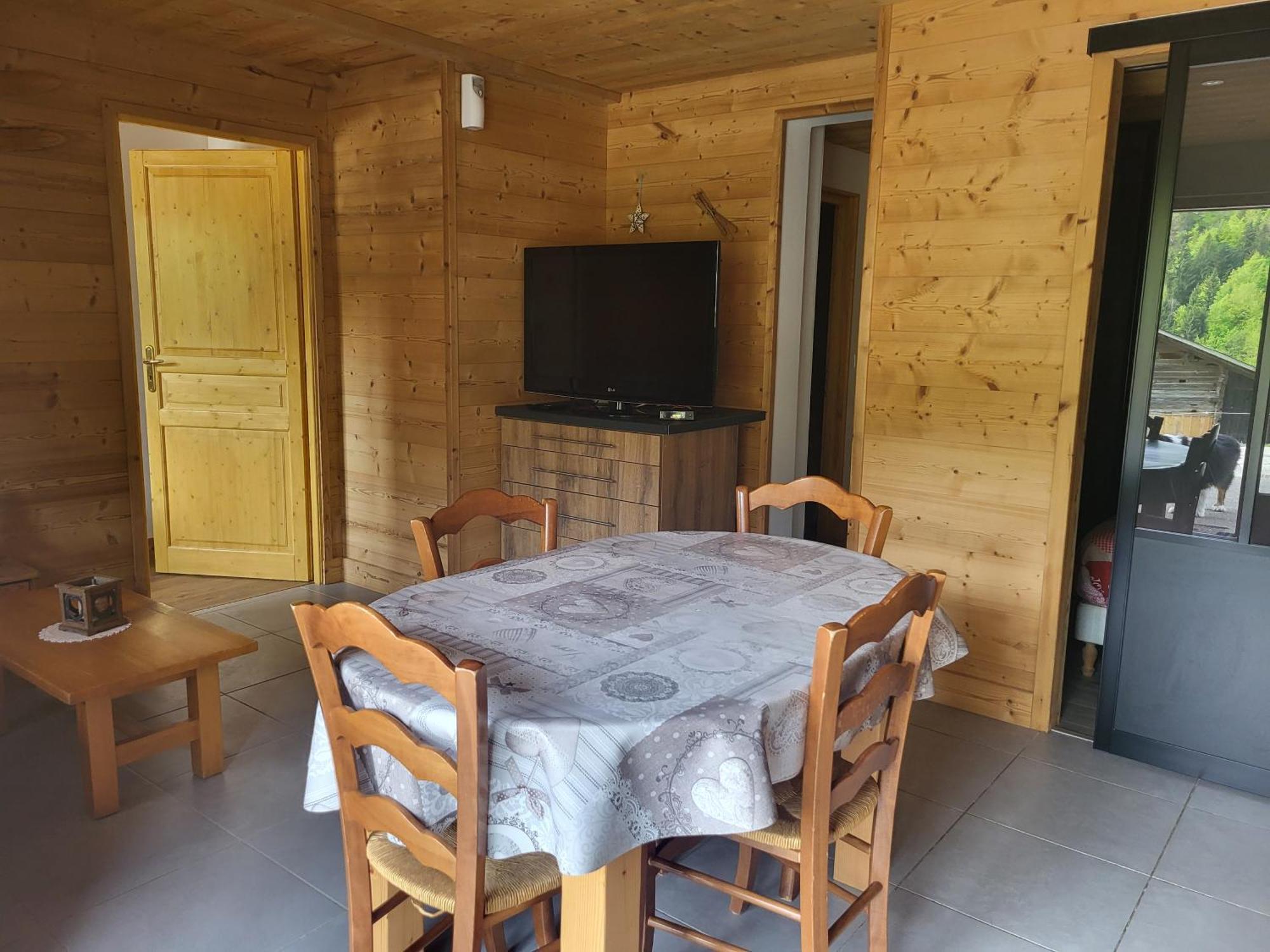 Appartement Cosy Face Aux Aravis 르그랑보르낭 외부 사진